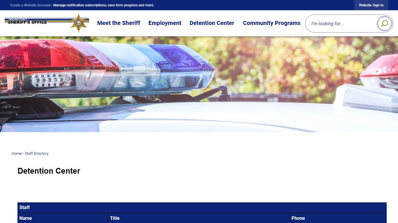 Staff Directory • Garland County, AR • CivicEngage